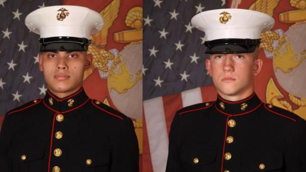 Marines from Georgia, West Virginia identified as fatalities in NC crash 