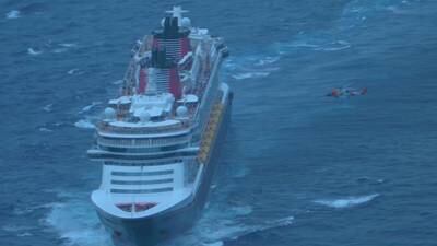 Coast Guard airlifts pregnant passenger from Disney Cruise Line ship