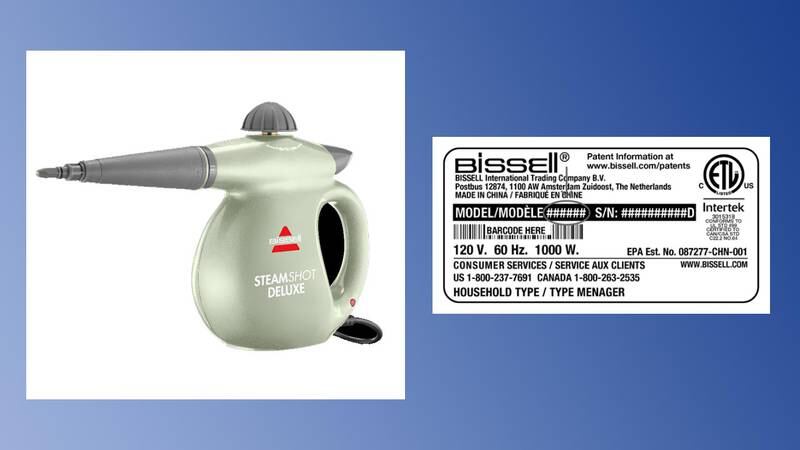 Bissell steamer