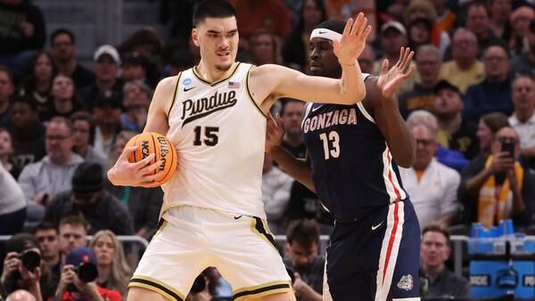 March Madness: Purdue overwhelms Gonzaga with barrage of 3s, too much Zach Edey to advance to Elite 8