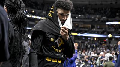Nuggets star Jamal Murray takes 'full responsibility' for throwing heat pack, towel on court in Game 2 loss