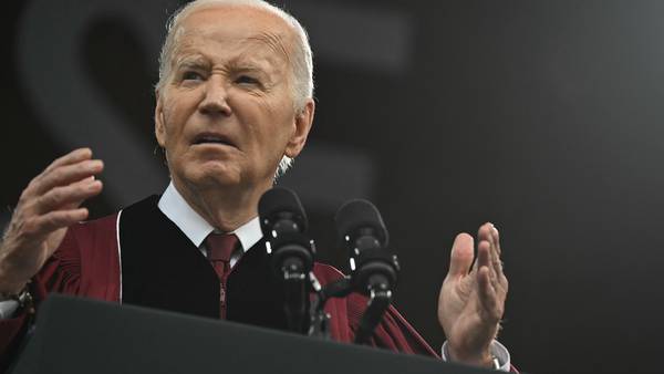 New Yahoo News/YouGov poll: Approval of Biden's handling of Israel-Hamas war falls to new low amid campus protests