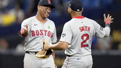 Rafael Devers hits home run in record 6th straight game to lift Red Sox past Rays