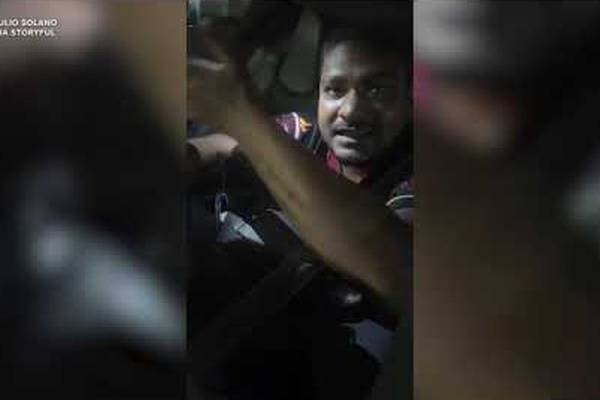 WATCH: Florida Man Locked Inside Stolen Car Begs Owner To Let Him Out