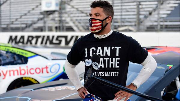 Noose found hanging in NASCAR driver Bubba Wallace’s garage