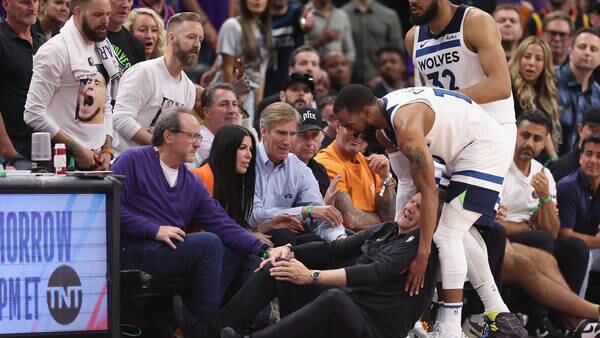 Timberwolves head coach Chris Finch plans to travel with team to Denver for Game 1 after knee surgery