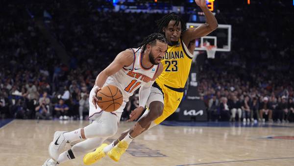 NBA playoffs: Jalen Brunson scores 44 points, Knicks outlast Pacers in 121–114 win in Game 1