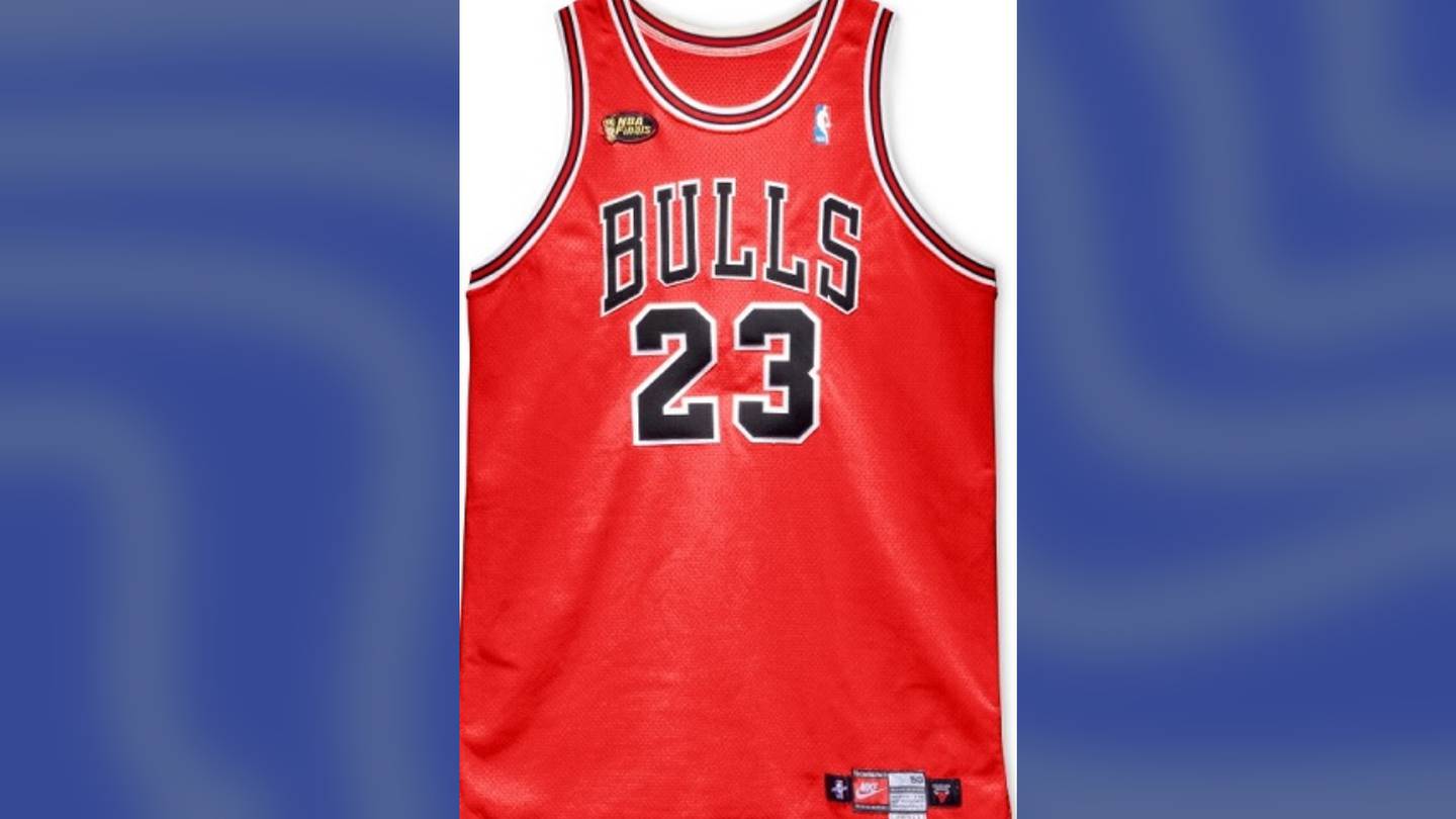 Michael Jordan’s ‘Last Dance’ jersey from 1998 NBA Finals headed to ...