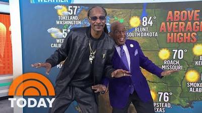 WATCH: Snoop Dogg Does Weed Weather Forecast On TODAY Show