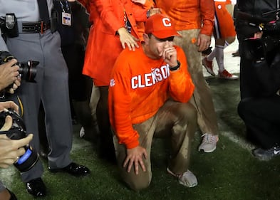 2017 CFP National Championship Clemson Tigers Alabama Crimson Tide