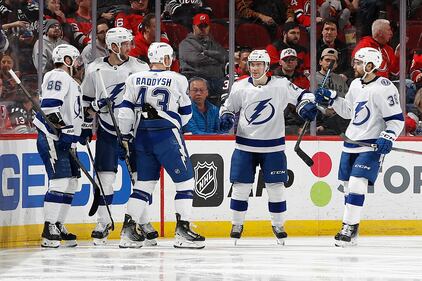 NHL Tampa Bay Lightning New Jersey Devils