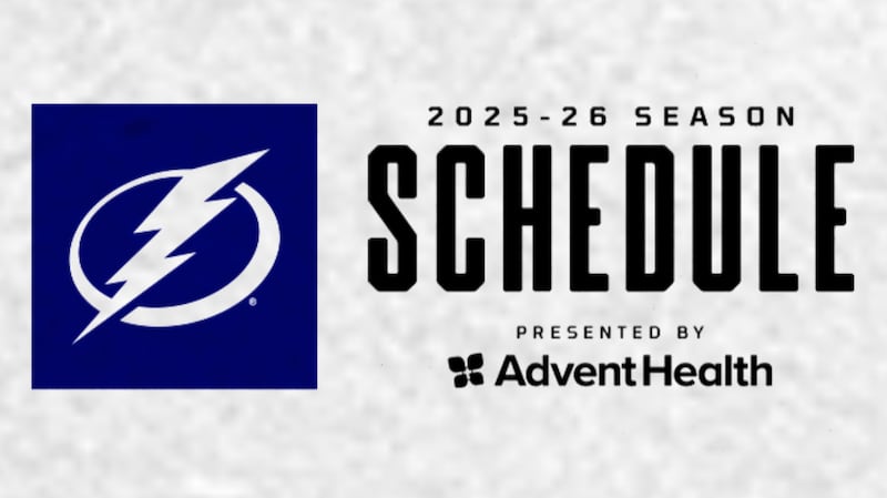 WHPT 102.5 The Bone NHL LIGHTNING ANNOUNCE 2025-26 REGULAR SEASON SCHEDULE