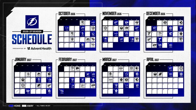 whpt 102.5 the bone NHL Tampa Bay Lightning Regular Season Schedule