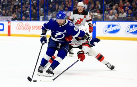 NHL Tampa Bay Lightning New Jersey Devils