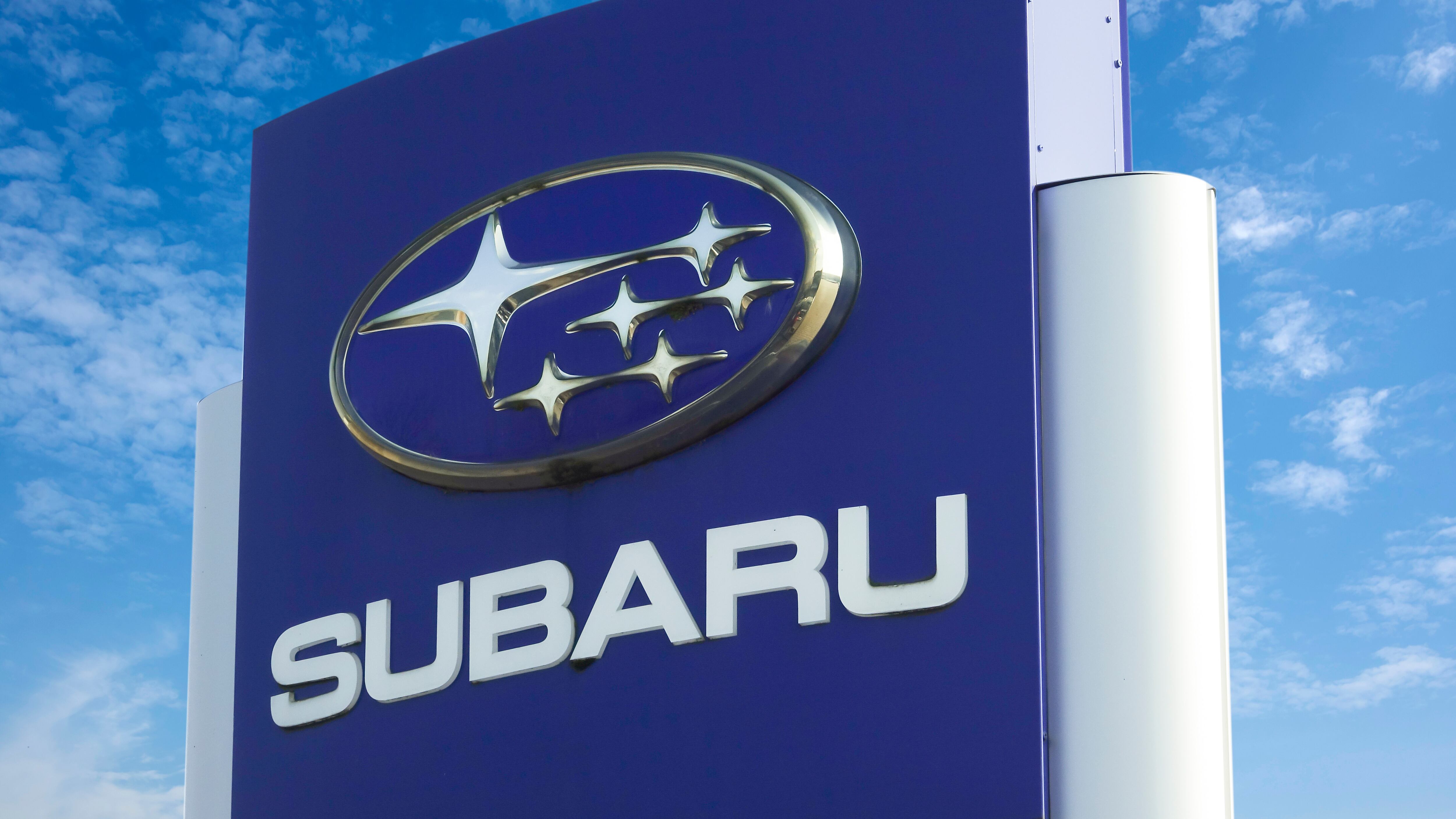 Subaru company logo