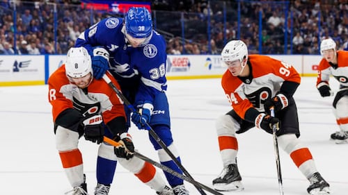 whpt 102.5 the bone nhl tampa bay lightning Philadelphia flyers