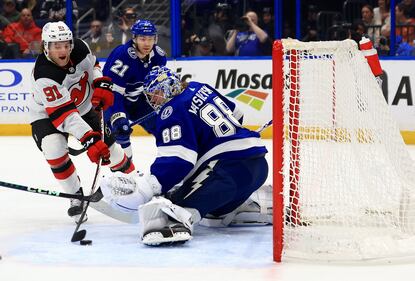 NHL Tampa Bay Lightning New Jersey Devils