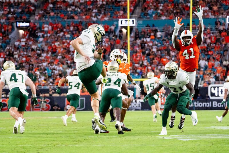 USF Bulls vs. Miami Hurricanes Lemon City Live