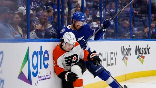 whpt 102.5 the bone nhl tampa bay lightning Philadelphia flyers