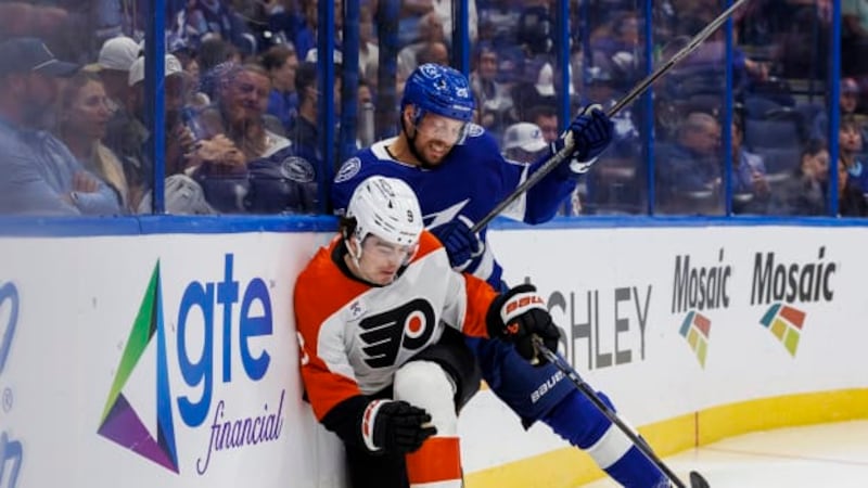 whpt 102.5 the bone nhl tampa bay lightning Philadelphia flyers