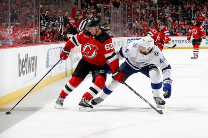 NHL Tampa Bay Lightning New Jersey Devils