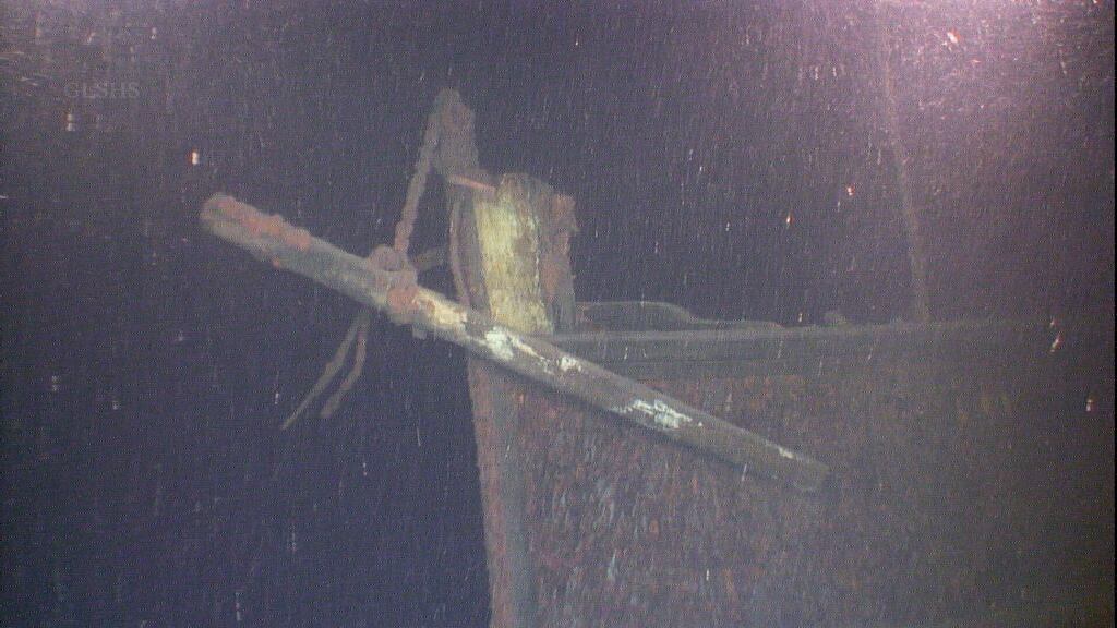 Shipwreck of the Western Reserve.