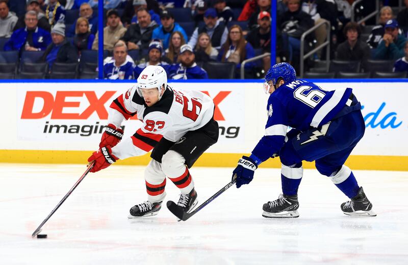 NHL Tampa Bay Lightning New Jersey Devils