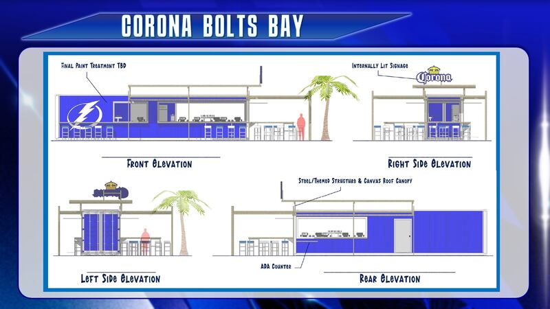 Amalie Arena enhancements