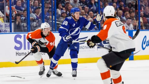 whpt 102.5 the bone nhl tampa bay lightning Philadelphia flyers