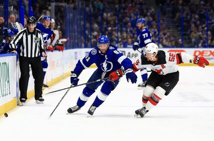 NHL Tampa Bay Lightning New Jersey Devils