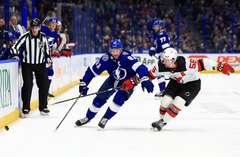 NHL Tampa Bay Lightning New Jersey Devils