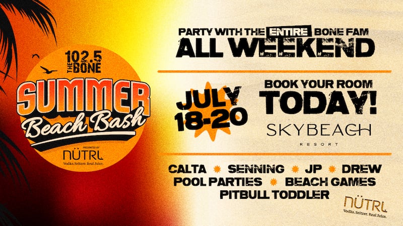 WHPT 102.5 The Bone Summer Beach Bash 2025