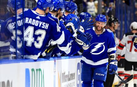 NHL Tampa Bay Lightning New Jersey Devils