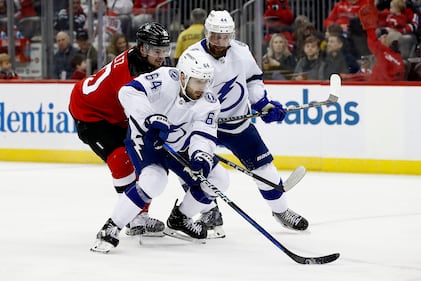 NHL Tampa Bay Lightning New Jersey Devils