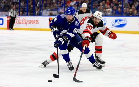 NHL Tampa Bay Lightning New Jersey Devils