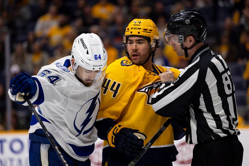Tampa Bay Lightning Nashville Predators NHL