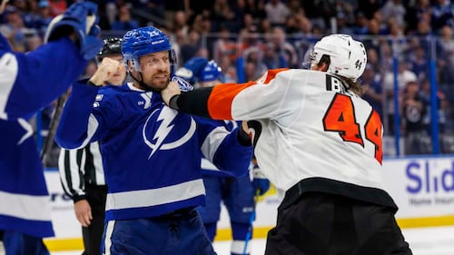 whpt 102.5 the bone nhl tampa bay lightning Philadelphia flyers