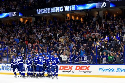 NHL Tampa Bay Lightning New Jersey Devils